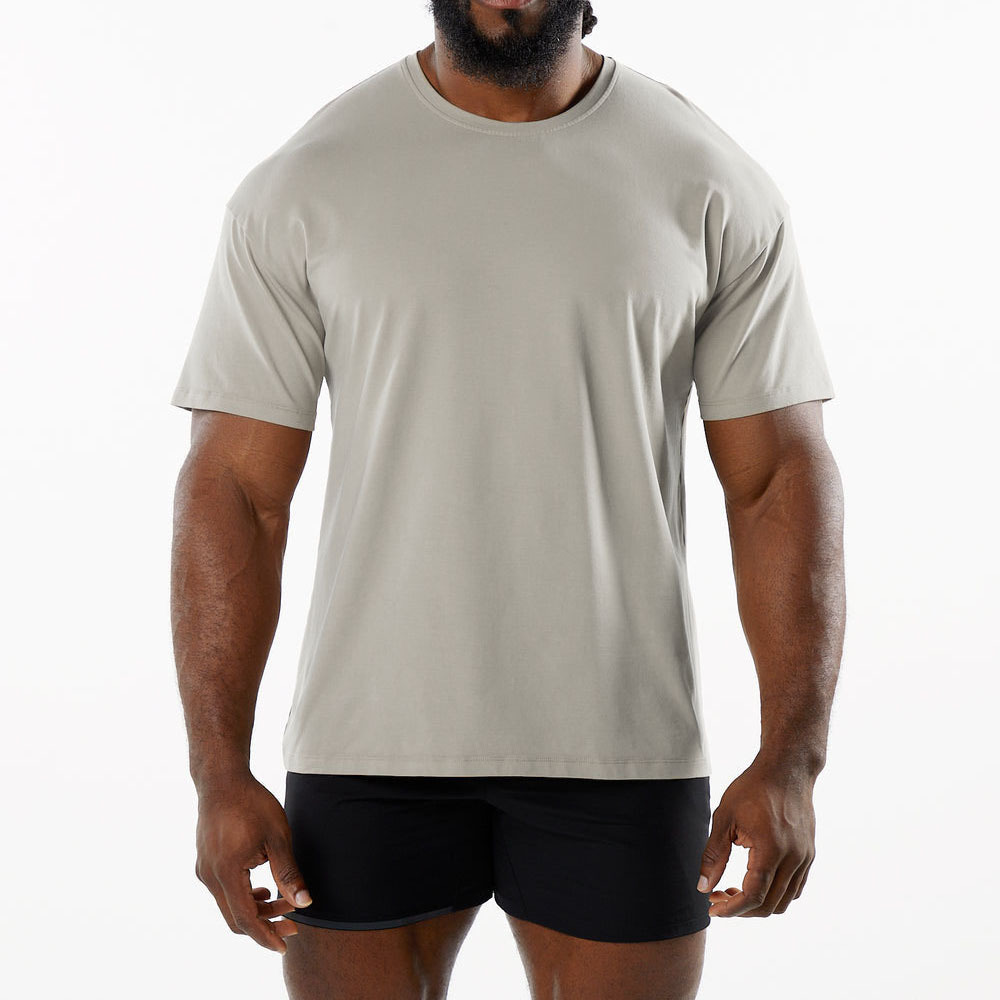 Men's Round - Neck Short - Sleeve T - Shirts for Sports and Fitness  KSDX01