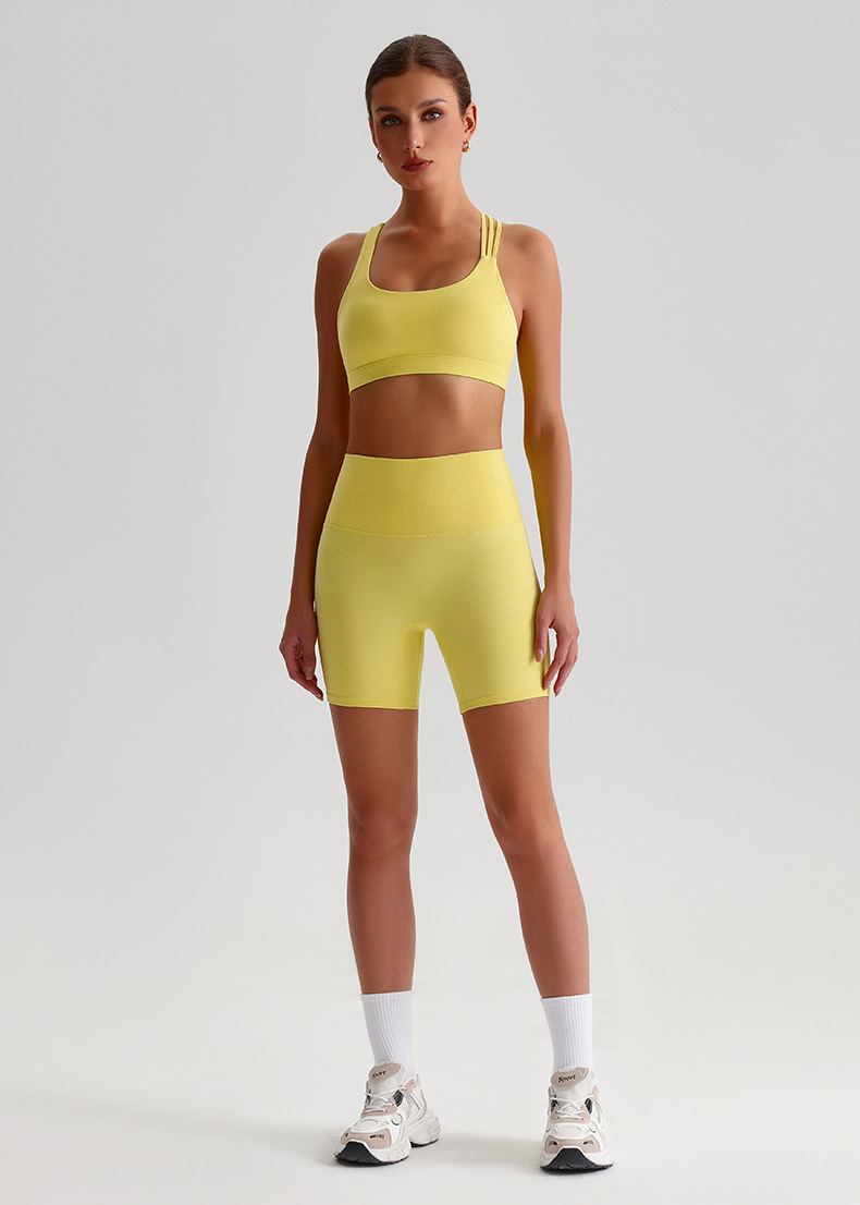  Sexy Sports Running And Fitness Suit Shorts Set SKL-LQ0135