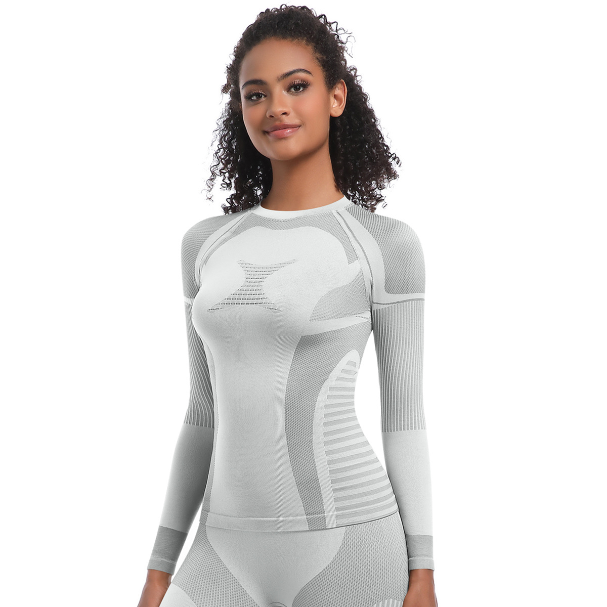 Outdoor Sports Long-sleeved Yoga Top 6684
