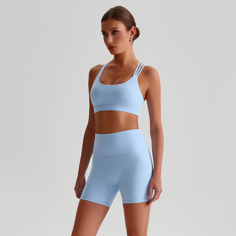  Sexy Sports Running And Fitness Suit Shorts Set SKL-LQ0135