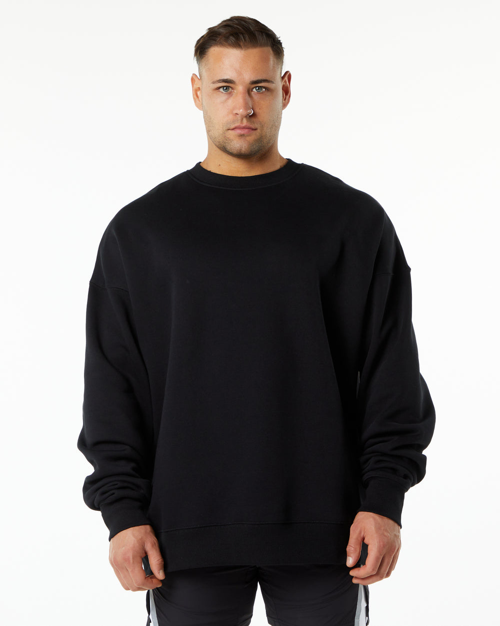 Men's Thickened Round Neck Sweatshirt WY818