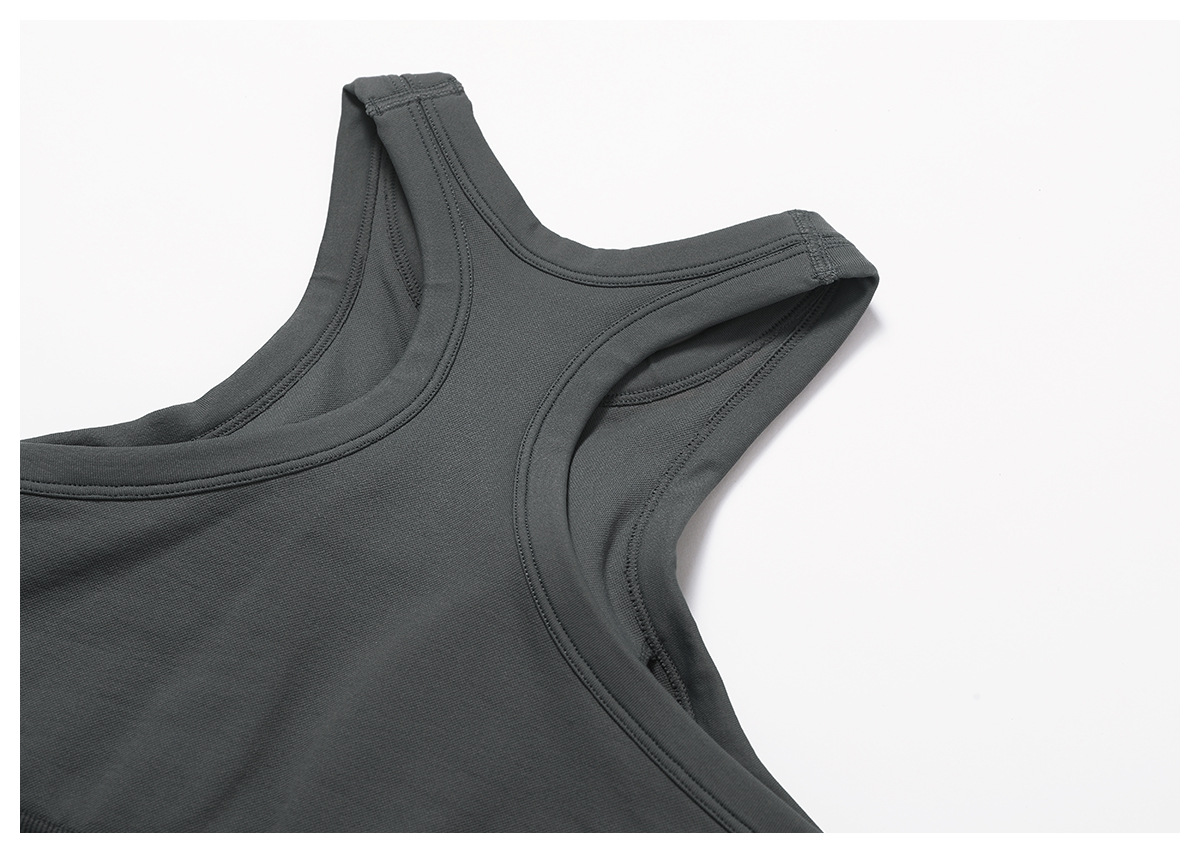  Seamless  Vest and Shorts Yoga Set 7725