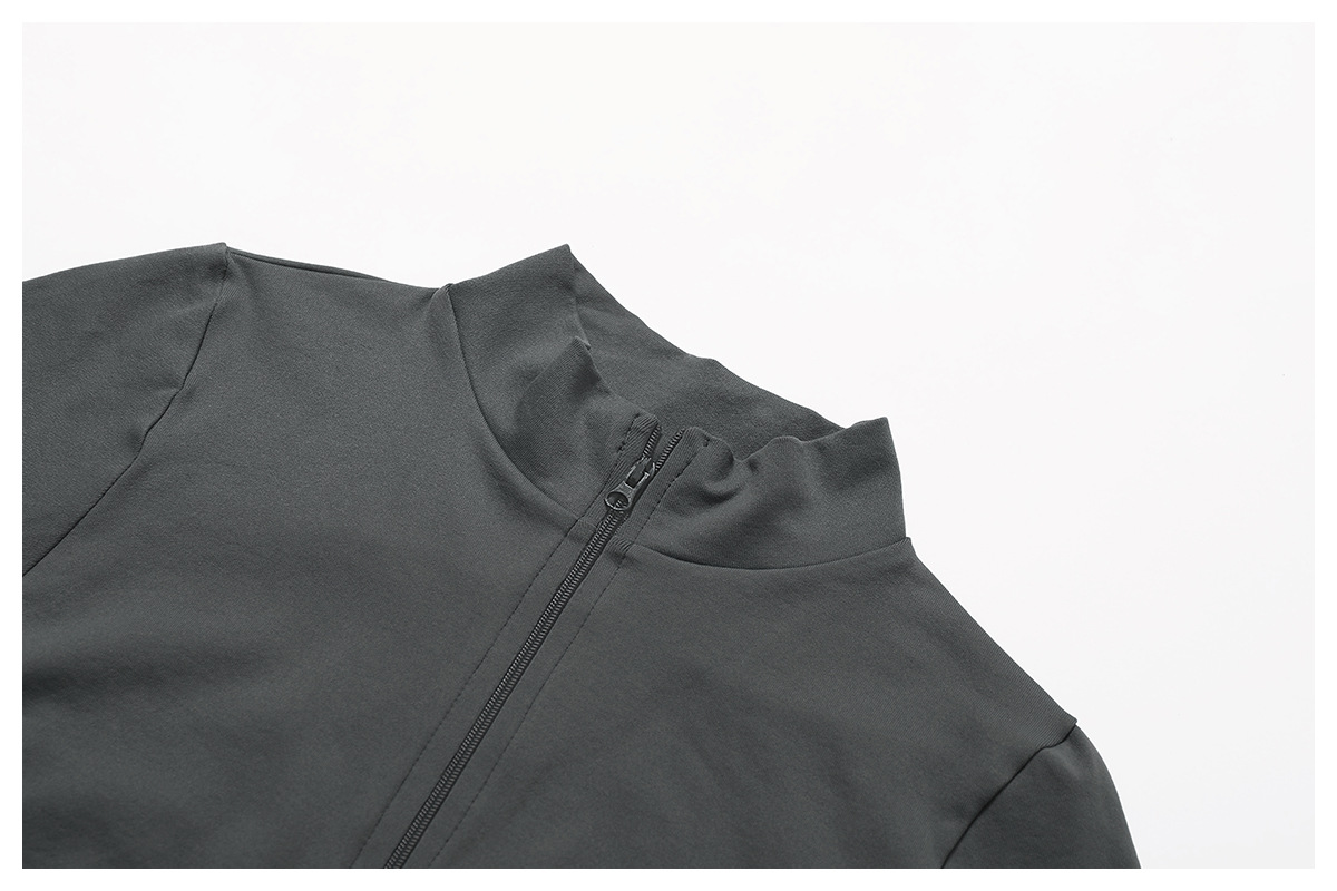  Seamless Shorts and Coat Yoga Set 7725
