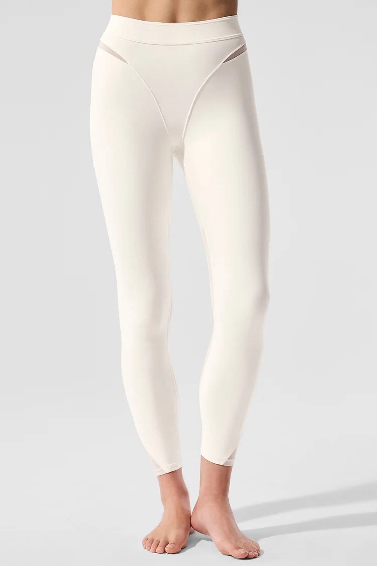 Colorblock Naked-Feel Comfortable Skin-Friendly Yoga Pants SKL-FNK25131