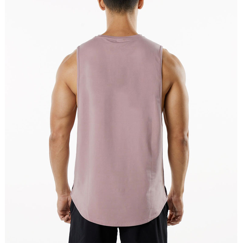 Men's Side - Slit Sleeveless Sports Tank 22-BX11