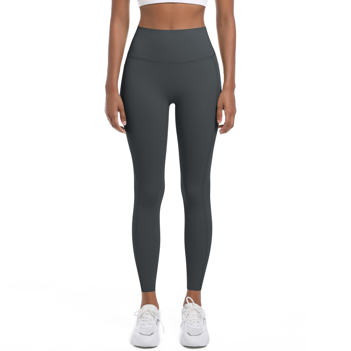 High-waisted Sports Pocket Tight Yoga Pants 7081