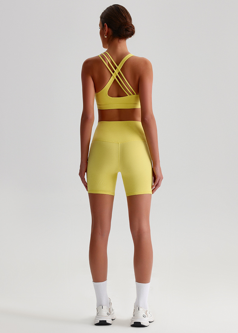  Sexy Sports Running And Fitness Suit Shorts Set SKL-LQ0135