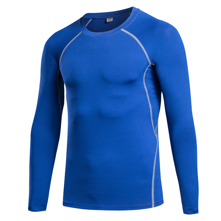 Men's Tight & Stretchable Long - Sleeved Fitness Shirts 1039
