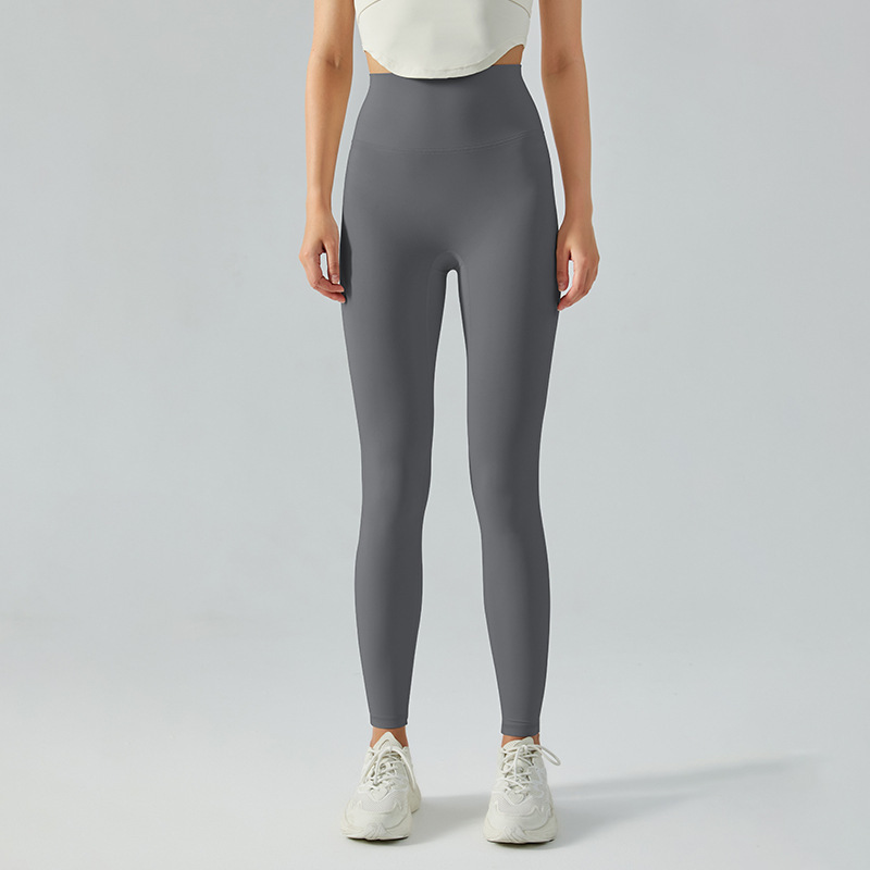Solid Color High-Waisted Butt-Lifting Yoga Pants DSP381