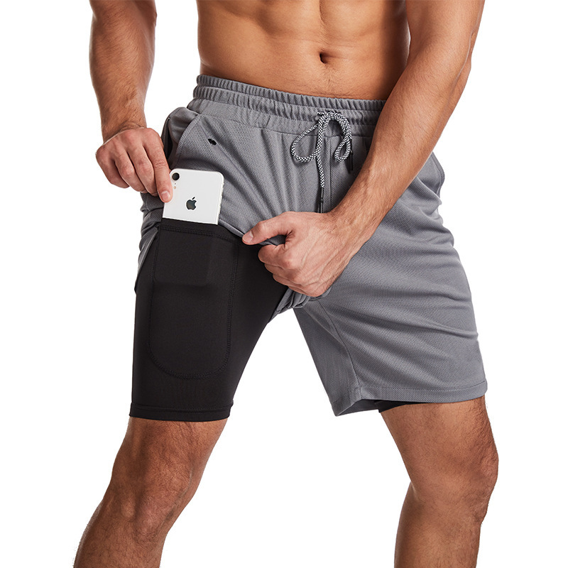 5-Inch Inseam Quick-Drying Mesh Shorts for Men DK871