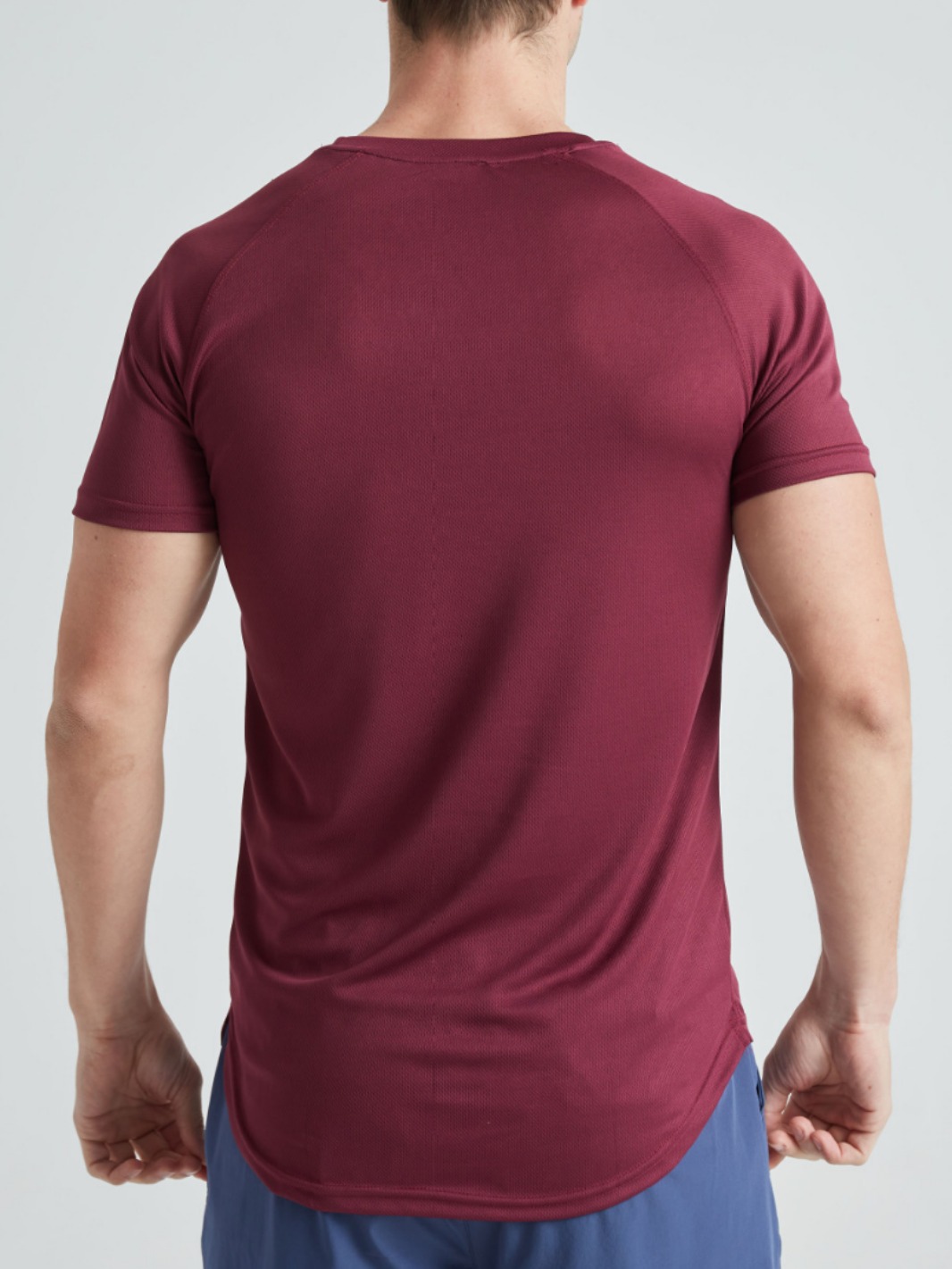 Men's Mesh Breathable Quick - Dry Sports Short - Sleeved Shirts 23-TX218