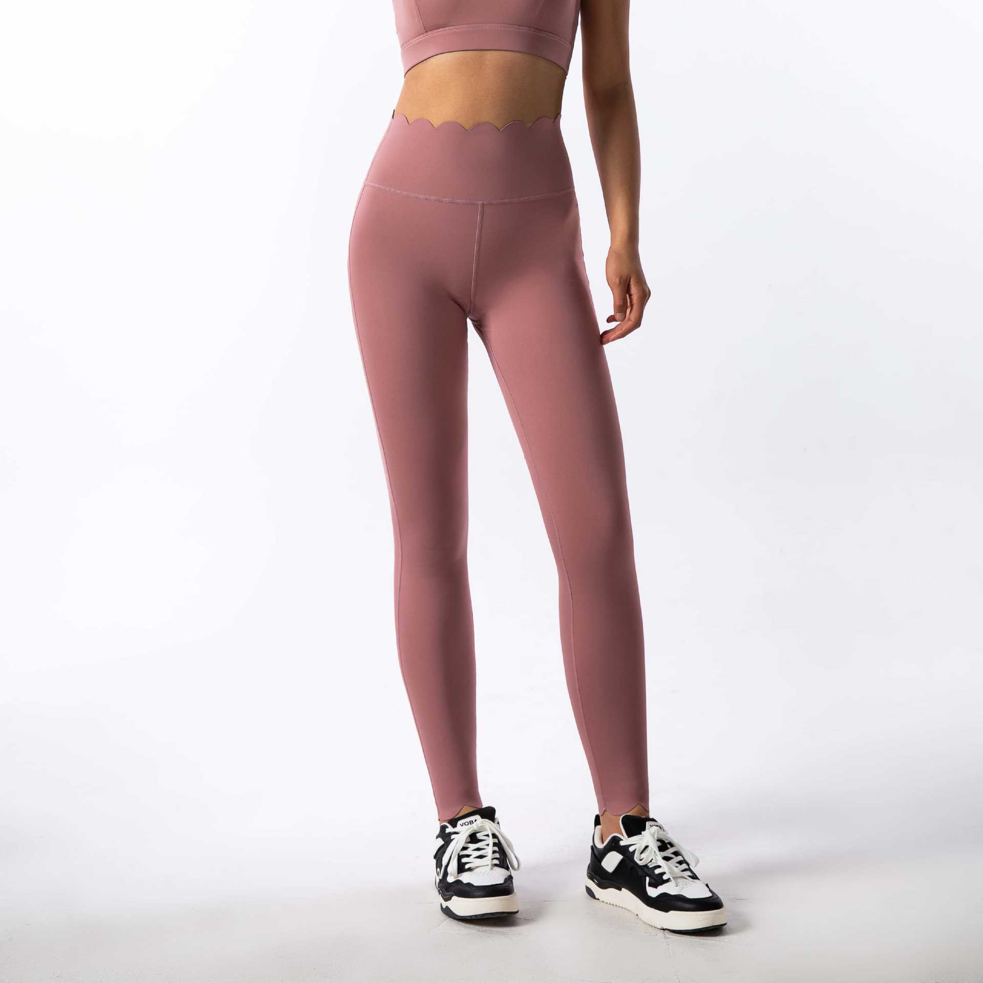 Tight and Lift Hips Yoga Lace Trousers Cycling And Jogging Fitness Pants SKL-FNK202414