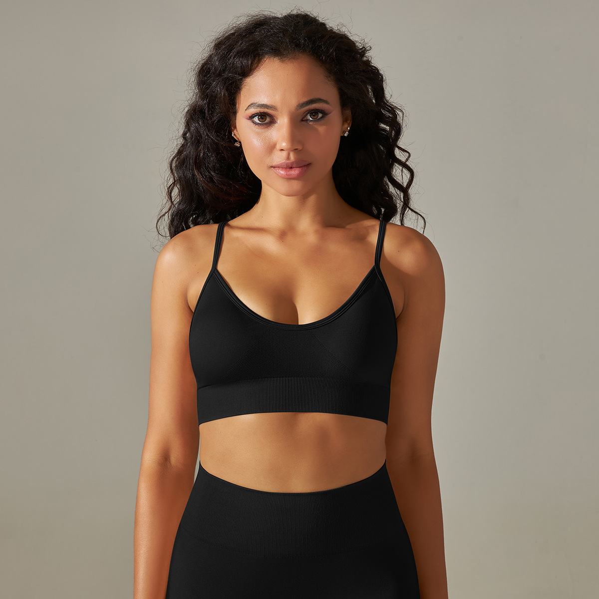  Strapless Shockproof Push-Up Fitness Vest 6606