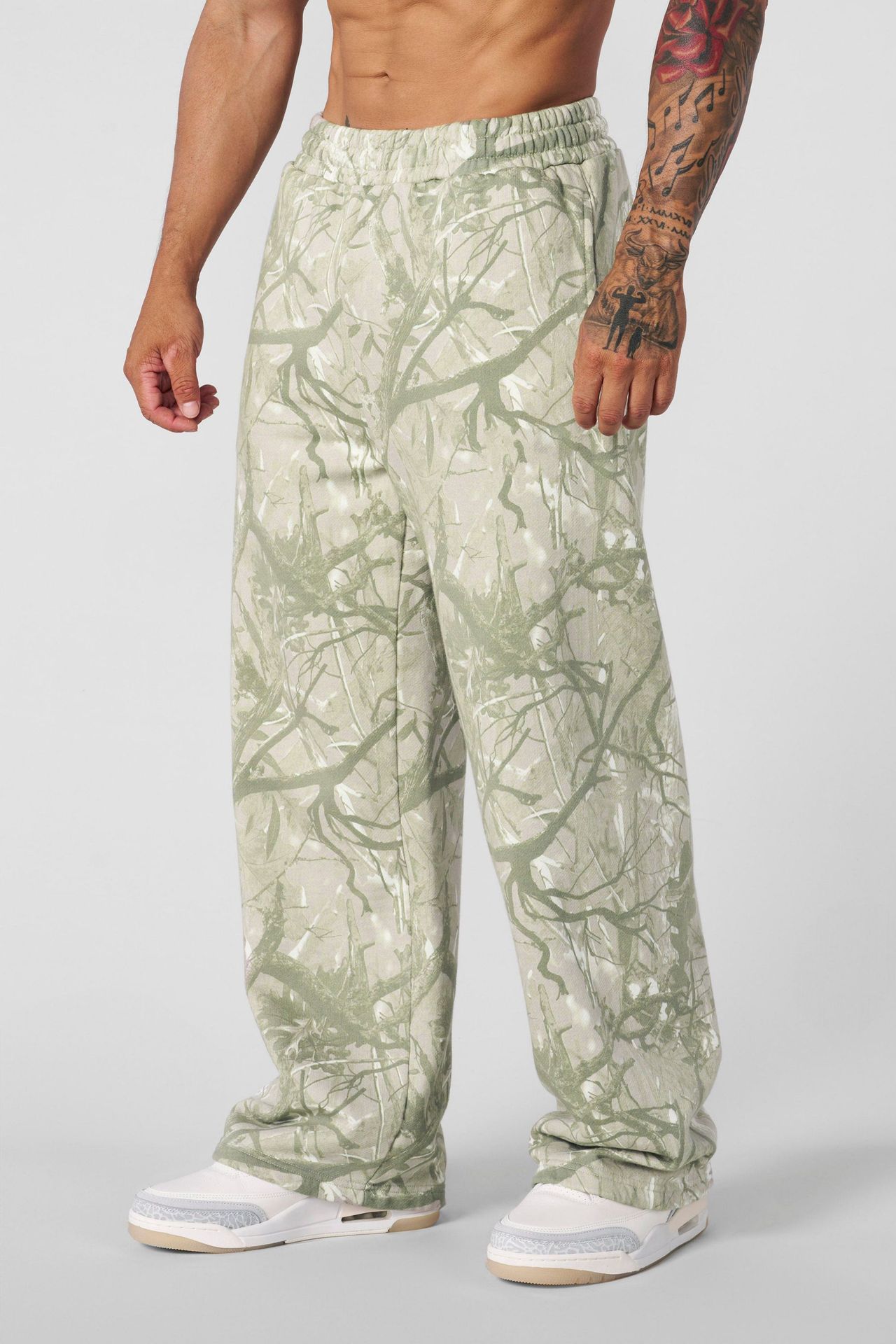 Men's Loose Fit Camouflage Long Pants YHCK01