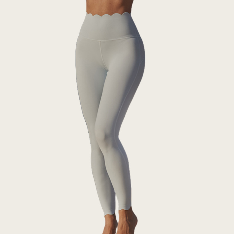 Tight and Lift Hips Yoga Lace Trousers Cycling And Jogging Fitness Pants SKL-FNK202414