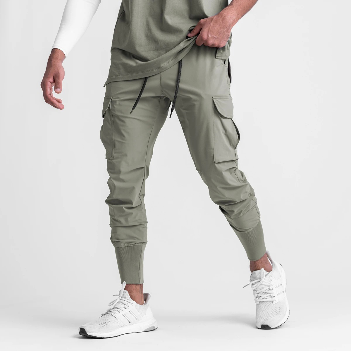Men's Thin Stretch Tapered Pants CK992