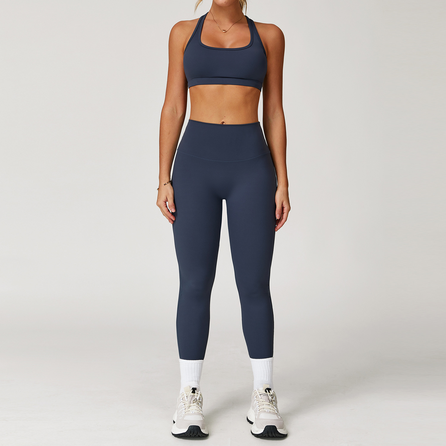 3 Options High-Waisted Hip-Lifting Pants & Y-Back Sports Bra Yoga Sets 2020