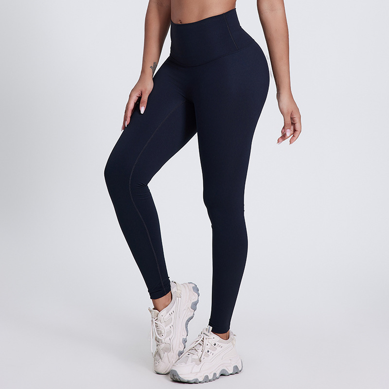 Tight-fitting Yoga Pants Without Embarrassing Lines With Pocket  High-waisted Fitness Leggings SKL-LQ5030