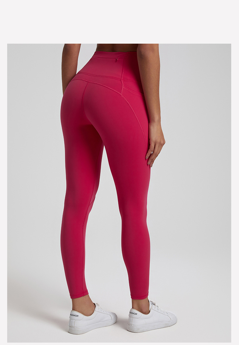 Tight-fitting Yoga Pants Without Embarrassing Lines With Pocket  High-waisted Fitness Leggings SKL-LQ4062