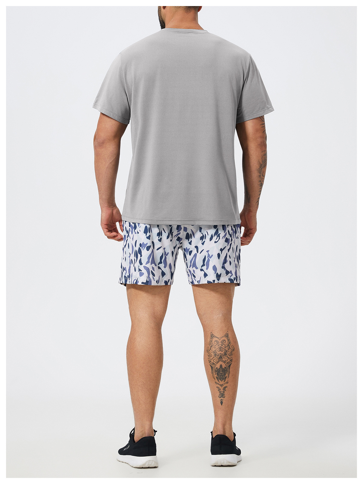 Men's  Moisture-Absorbing Round Neck T-Shirts 1094
