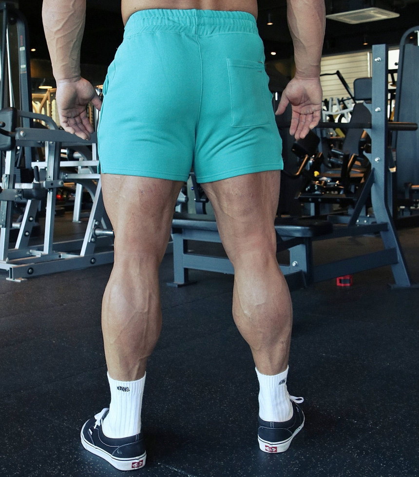 Men's Plus Size Terry Cloth Sports Shorts MQDK01