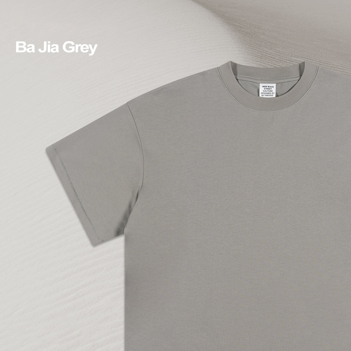 Loose Oversized Solid Color Short Sleeve T-Shirt BES1923
