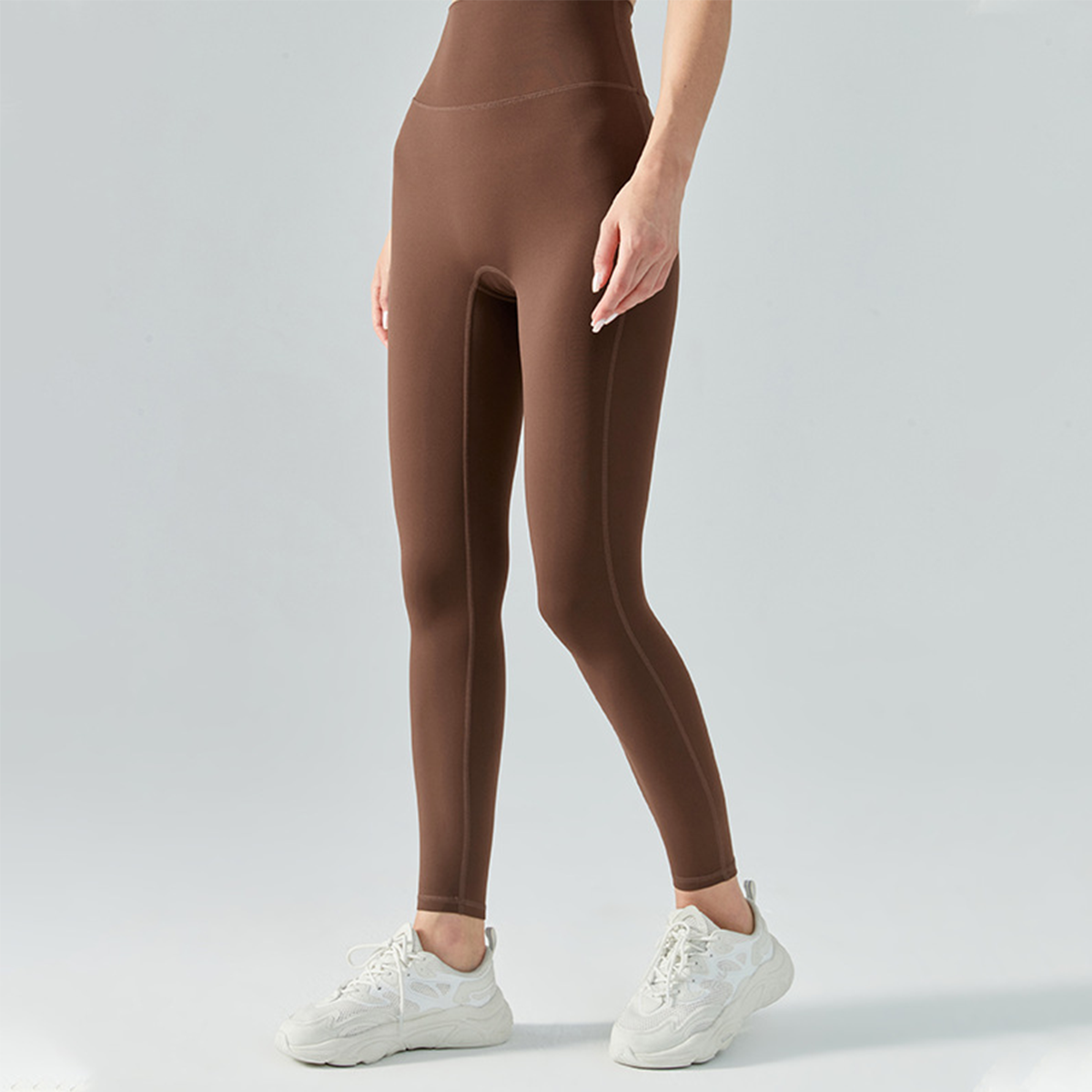 High-Waisted Butt-Lifting Thin Yoga Leggings DWP115556