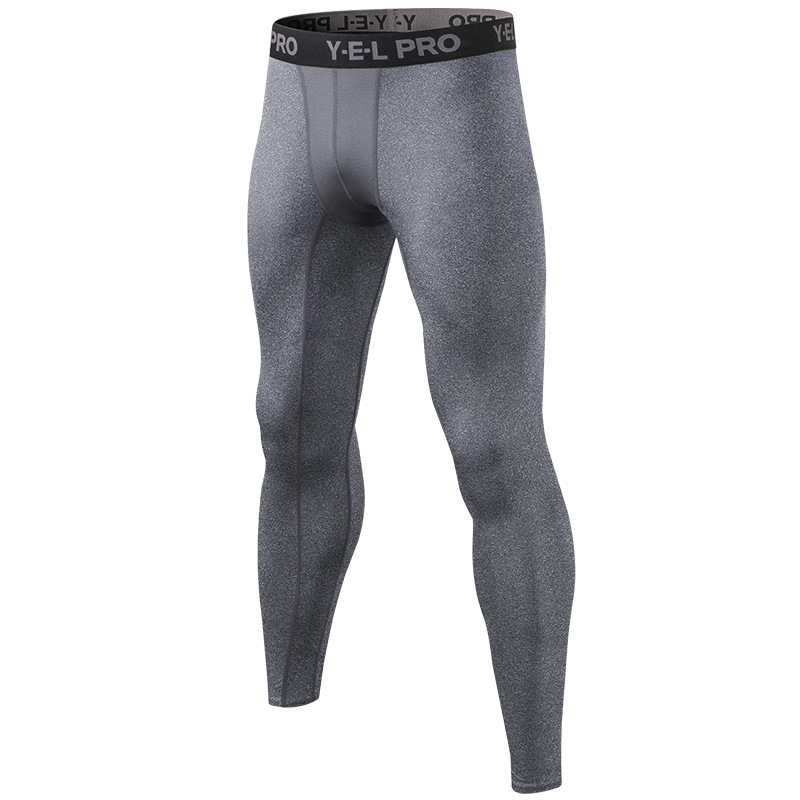  Men's Compression Stretch Quick-Dry Workout Long Pants 6030