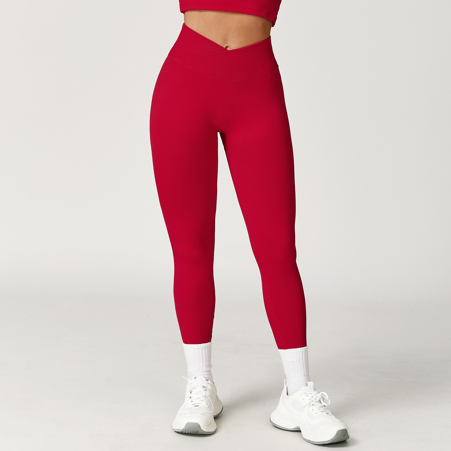 Scrunch Seamless V-Cut Yoga Leggings 4596