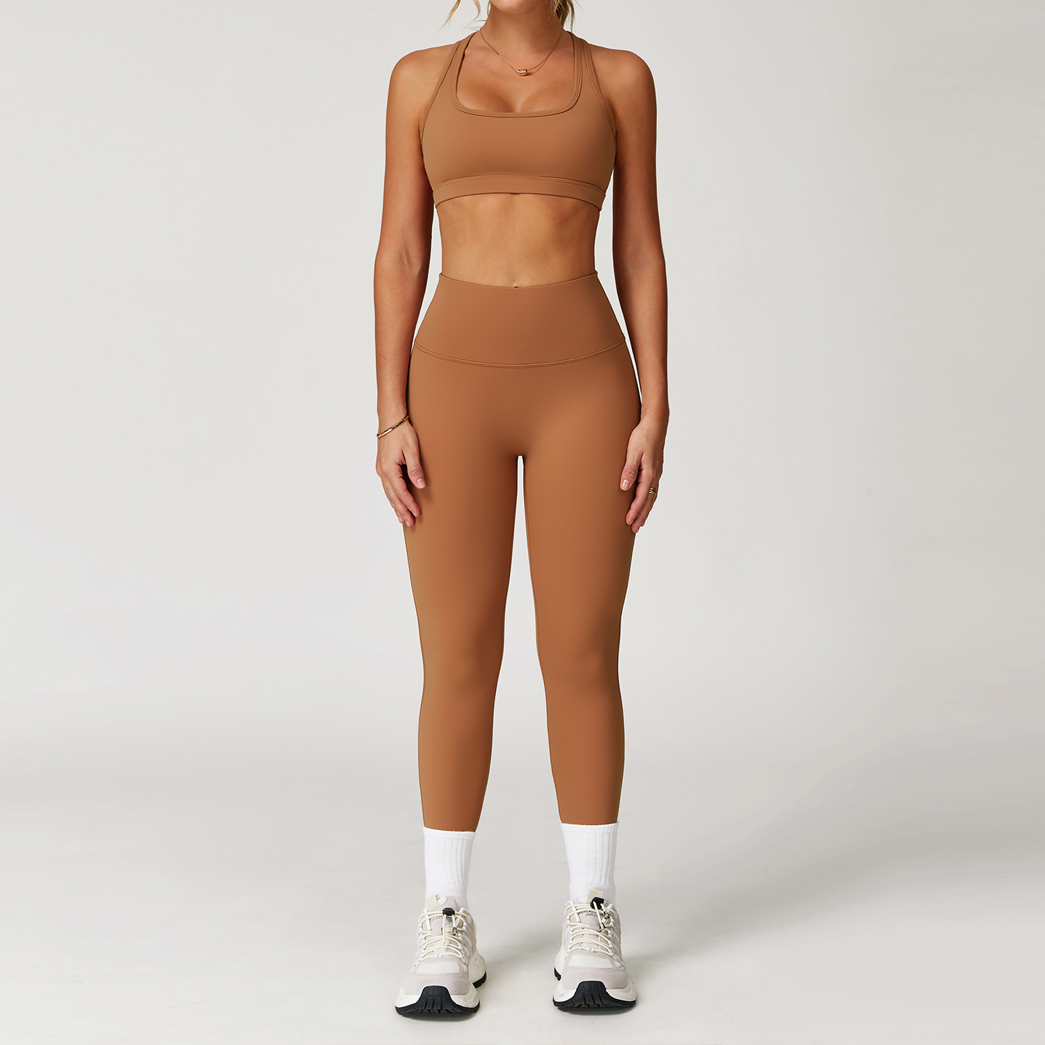 3 Options High-Waisted Hip-Lifting Pants & Y-Back Sports Bra Yoga Sets 2020