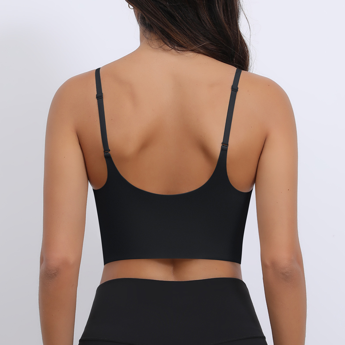 Halter Neck Backless Yoga Wear Bra 7062