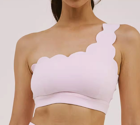 Removable Pad Fitness Racerback Yoga Outfit with Breast-Slimming Effect SKL-FNK202409