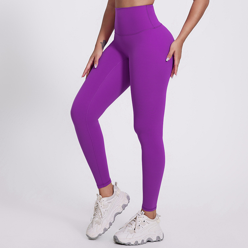 Tight-fitting Yoga Pants Without Embarrassing Lines With Pocket  High-waisted Fitness Leggings SKL-LQ5030