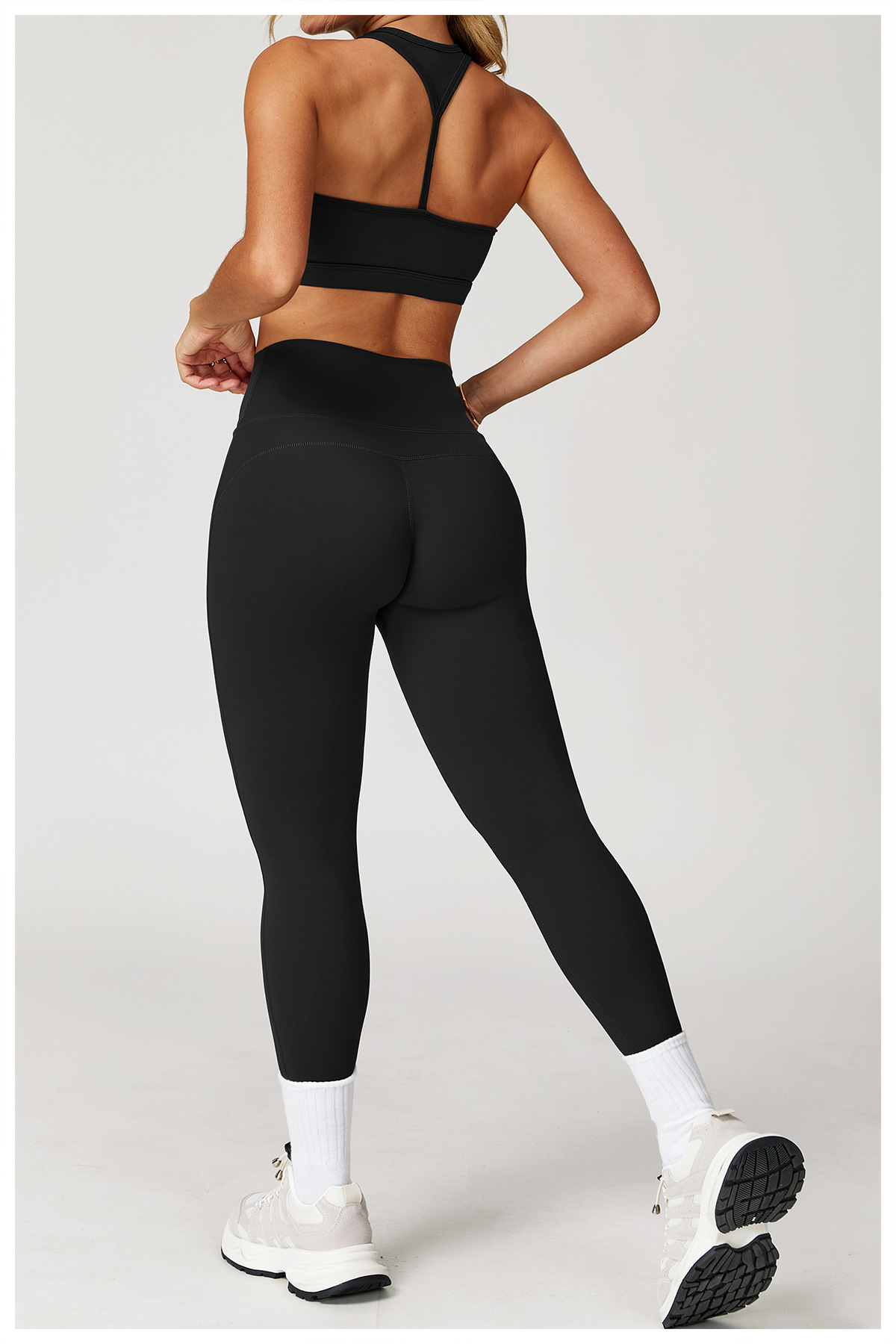 3 Options High-Waisted Hip-Lifting Pants & Y-Back Sports Bra Yoga Sets 2020
