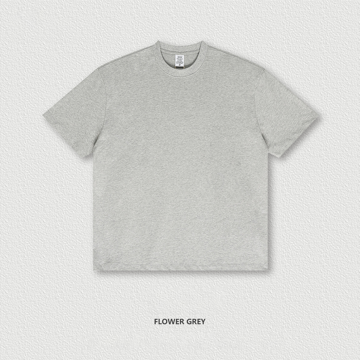  Solid Color Short-Sleeve Loose Fit T-Shirt BES1708