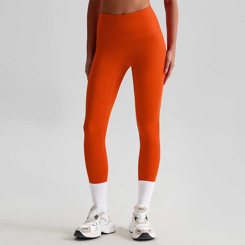 High-waisted Leggings Hip-lifting Running Fitness Pants SKL-LQ2186