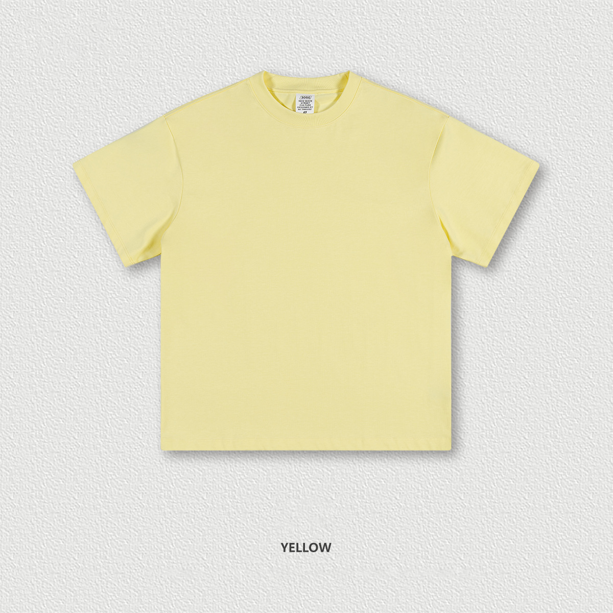  Solid Color Short-Sleeve Loose Fit T-Shirt BES1708