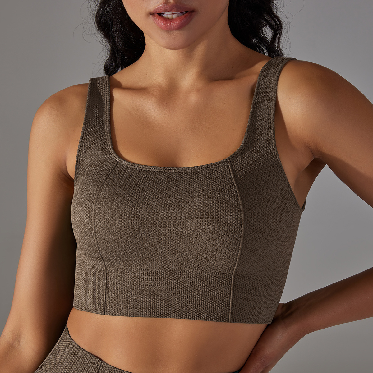 Shockproof Gathering Backless Fitness Vest 6621vest