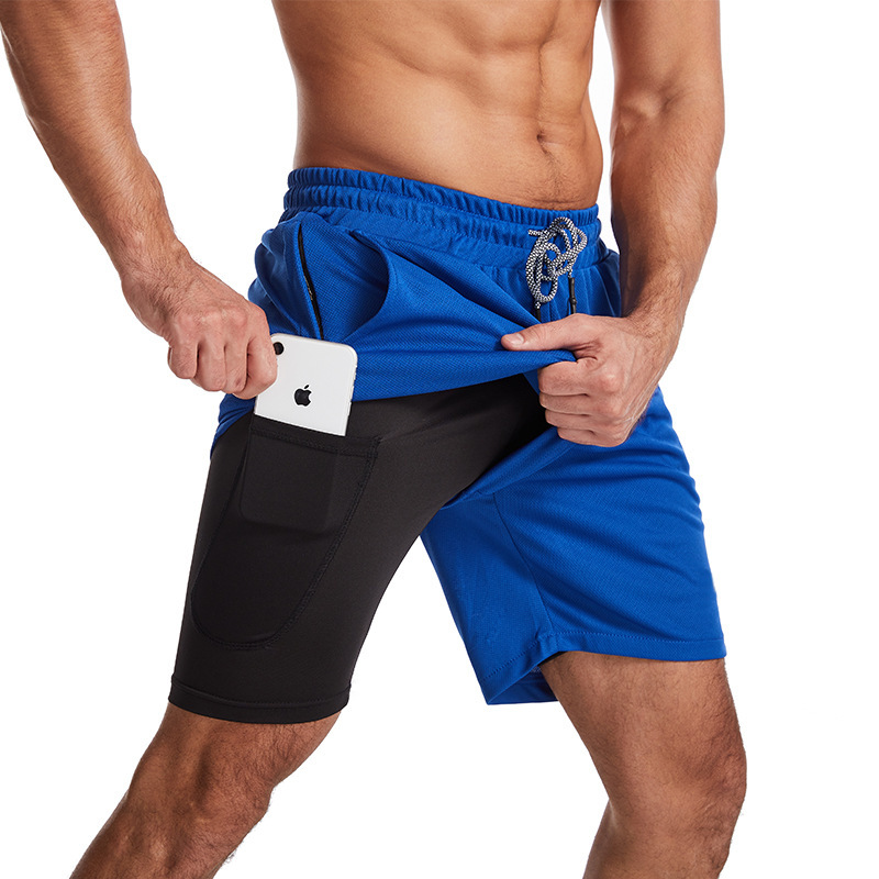 5-Inch Inseam Quick-Drying Mesh Shorts for Men DK871