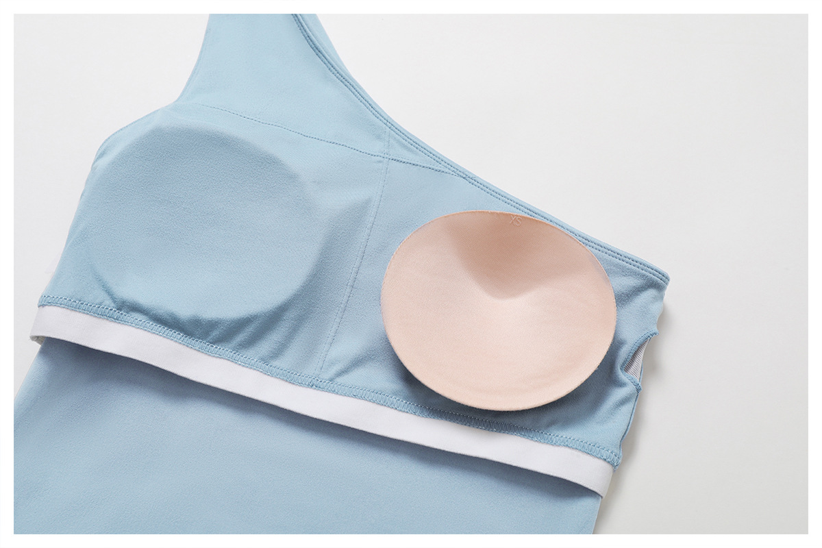 One-shoulder Vest Yoga Set 9152