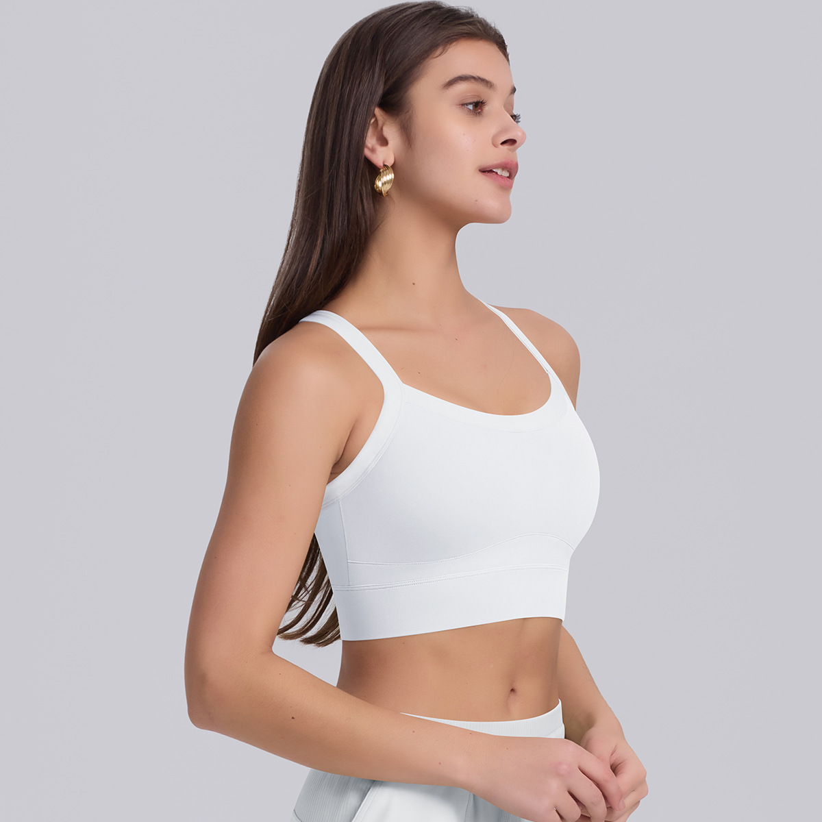 All-in-One Naked-feeling Sports Bra Fitness Vest 7044