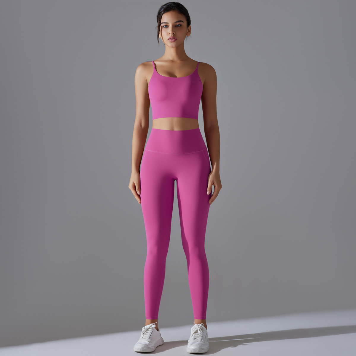  Sports Bra Set Running Fitness Wear 7053