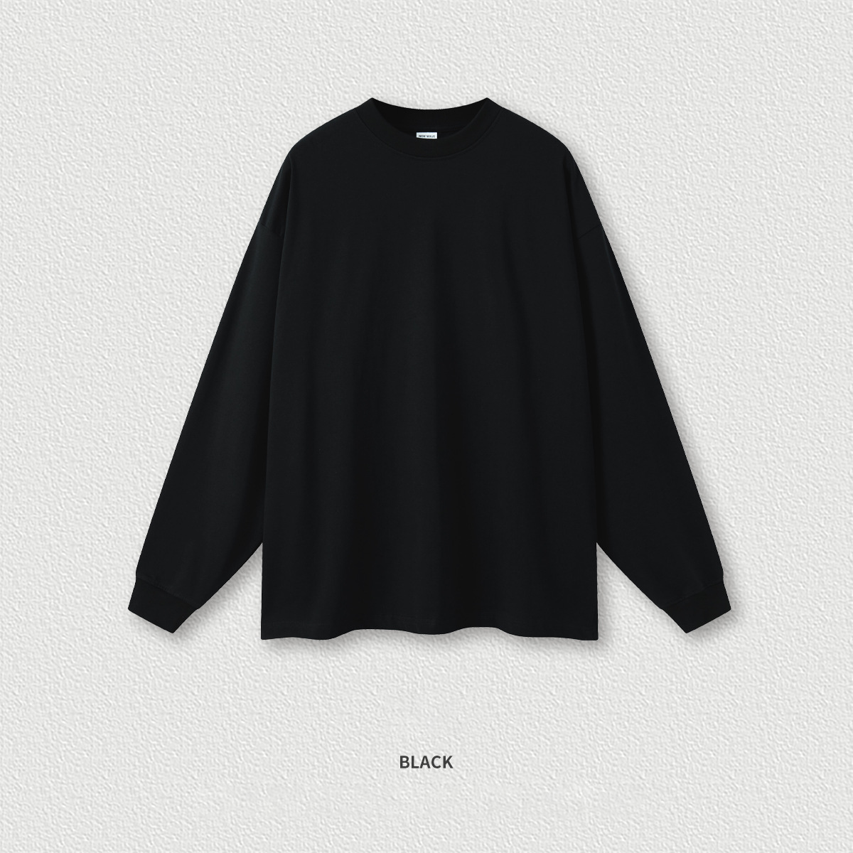  Spring Solid Color Long Sleeve Top BEW0013