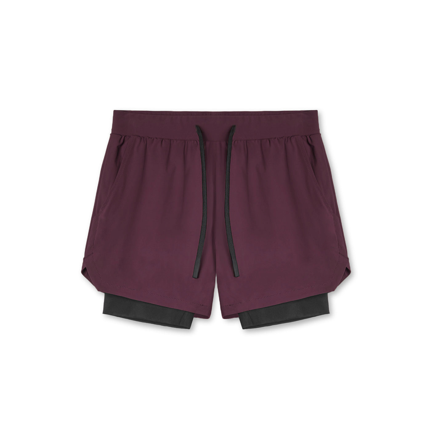 Men's Double-Layer Elastic Quick-Dry Sports Shorts SCDK1
