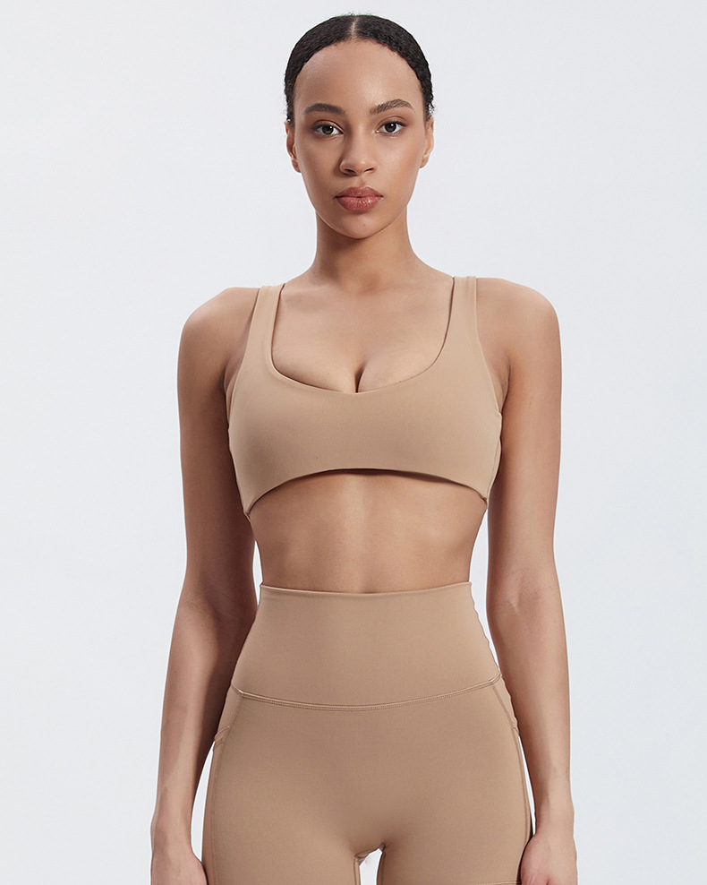  Sports Bra for Women Shockproof Running Yoga Wear Fitness Vest SKL-LQ5010