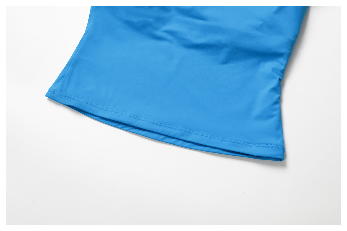 Soft Fabric Slim Wide Hem Yoga Vest 5036