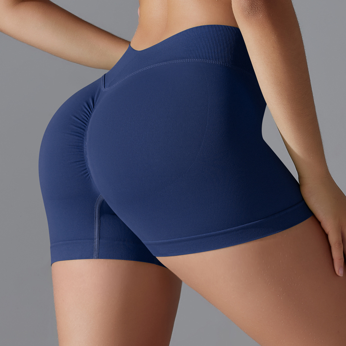  High-Waisted Hip-Lifting Yoga Shorts for Women 6664shorts