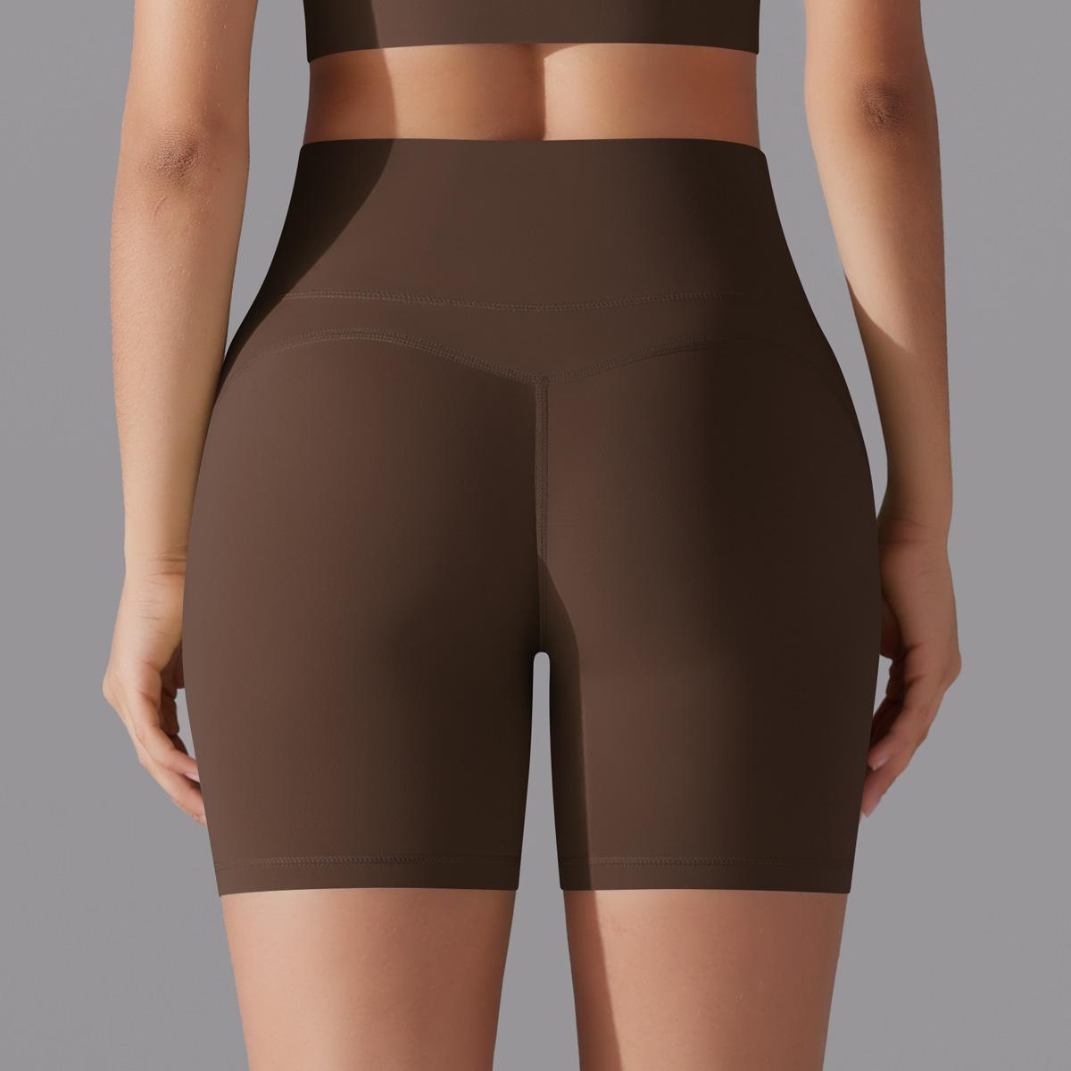  High-waisted Hip-lifting Running Training Yoga Shorts 7054