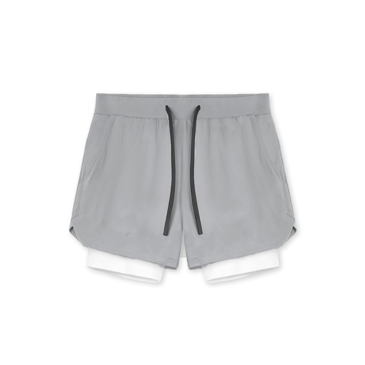 Men's Double-Layer Elastic Quick-Dry Sports Shorts SCDK1