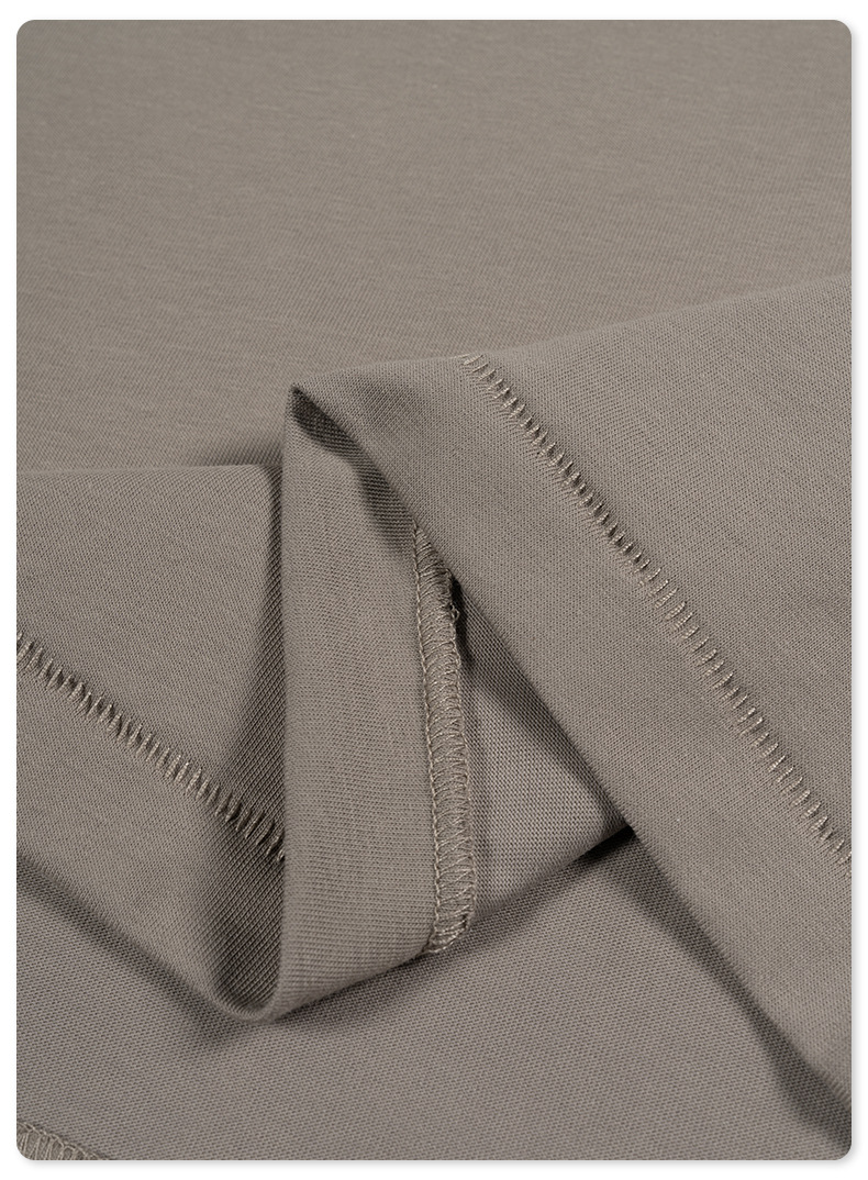 Loose Oversized Solid Color Short Sleeve T-Shirt BES1923